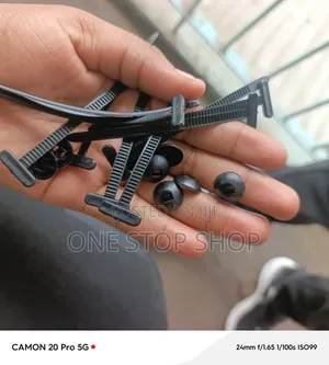 10pcs Pack Nylon Tie Buckles With Self Locking Design Like Fenders