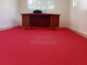 Soft Red Carpet for Office Floor Installation