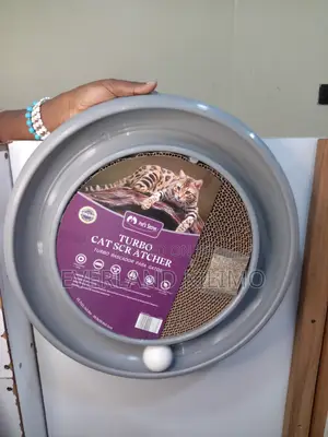 Interactive Cat Scratcher With Cat Nip
