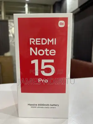 New Xiaomi Redmi Note 15 Pro 256 GB Black