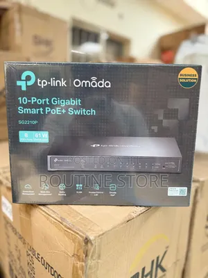 Tplink Switch 10port Gigabit Smart Poe