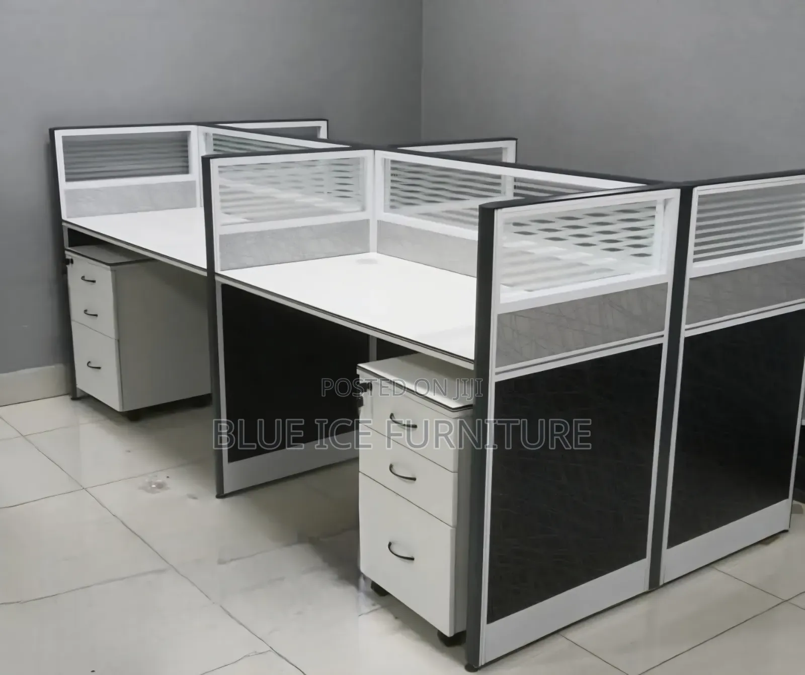 Office Cubicle Workstation 4 Way