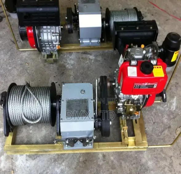 3 Tone Diesel Capstan Winch