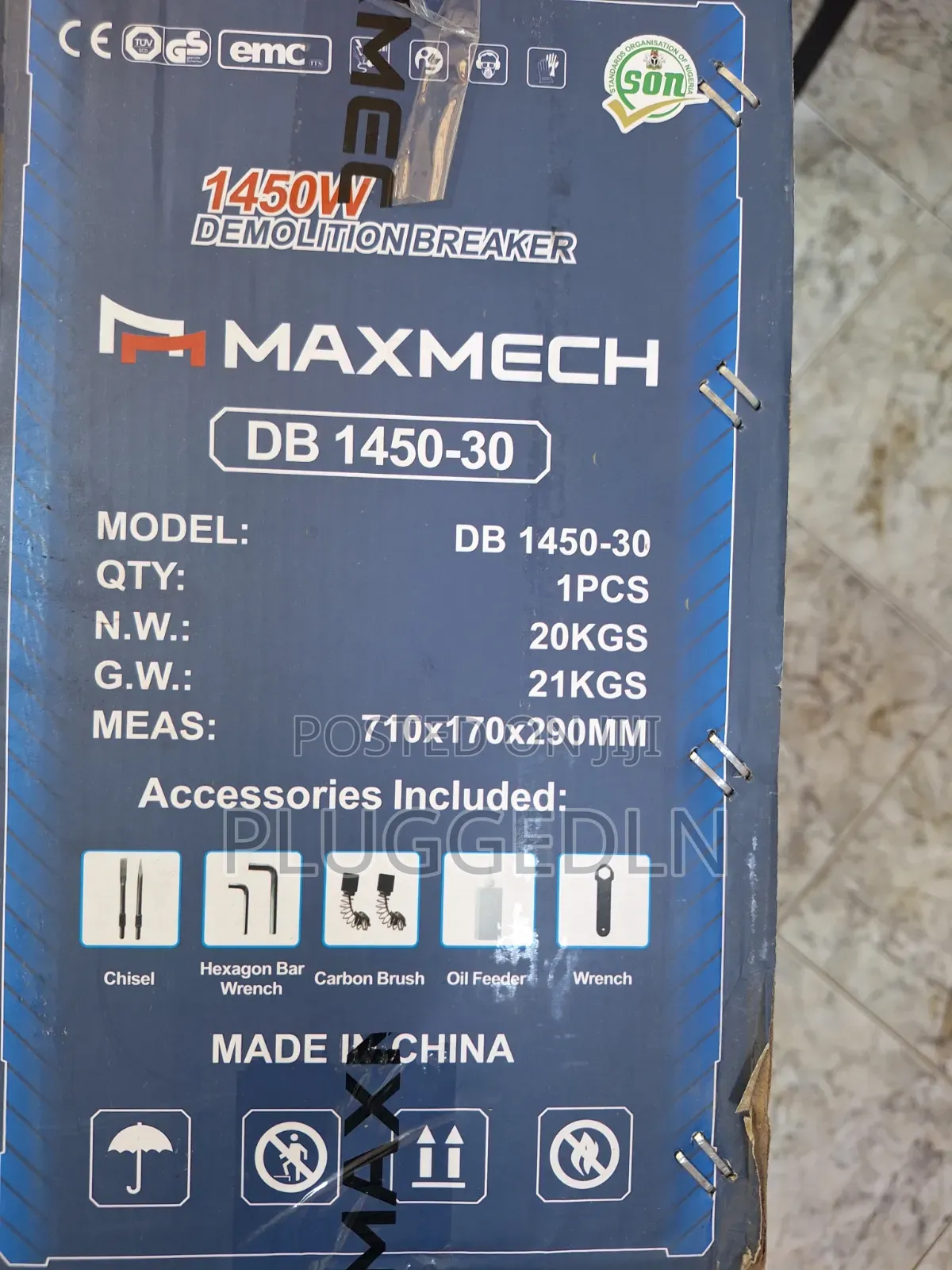 Maxmech Db1450-30 Demolition Breaker