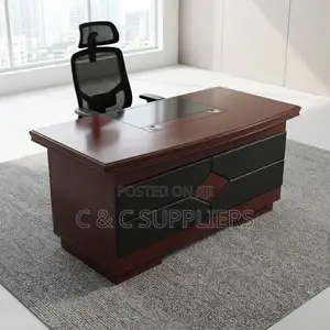 1.2 Meters Mahogany Executive Desk