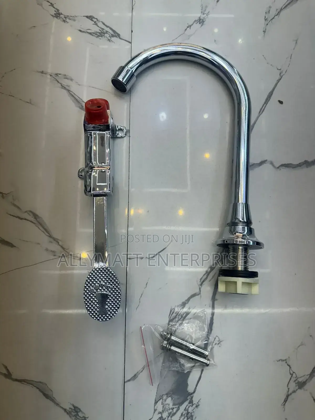 Foot Tap Silver