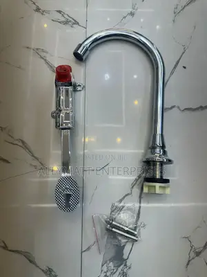 Foot Tap Silver