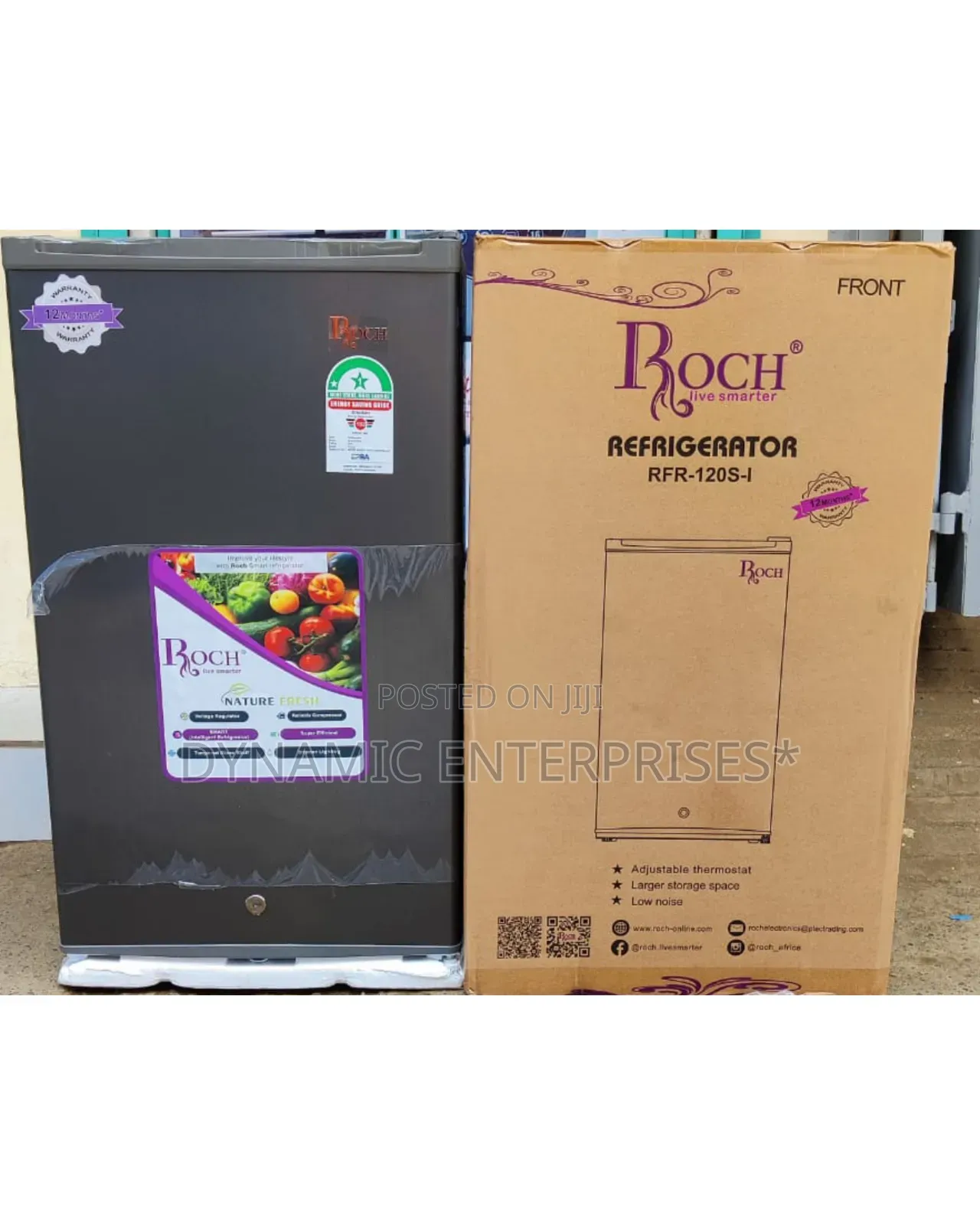Roch 90l Single Door Fridge
