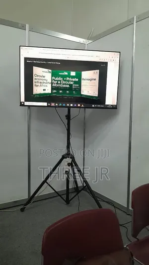 Book With Us Today Set Up of 65inch for Hire