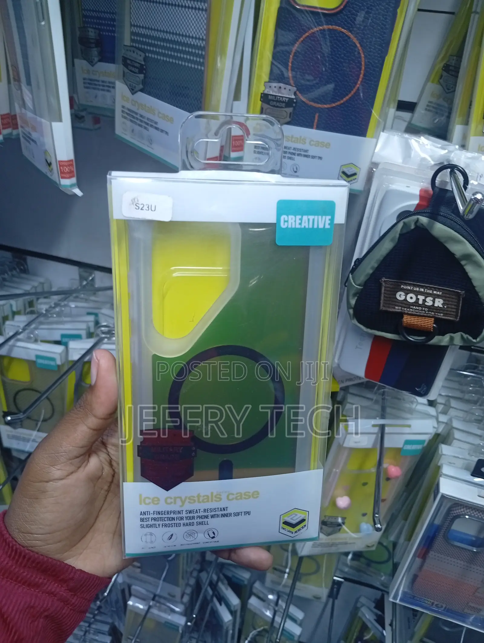 Samsung Galaxy S23 Ultra Semi-Transparent Luxe Case