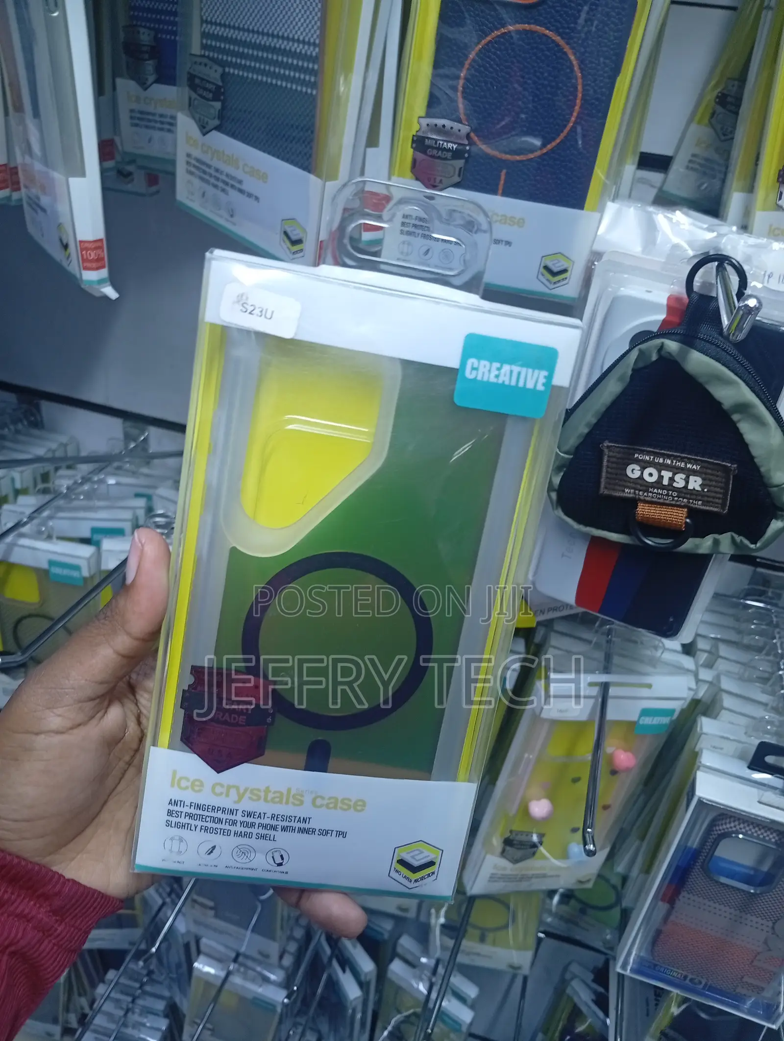 Samsung Galaxy S23 Ultra Semi-Transparent Luxe Case