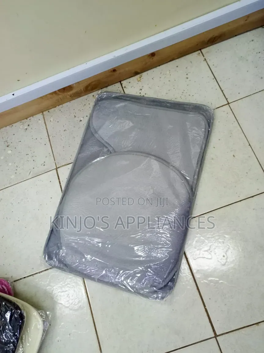 3pc Bathroom Mat/Toilet Mat