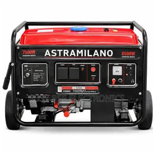 7.5kva Astramilano Am7500exe Key Start Petrol Generator