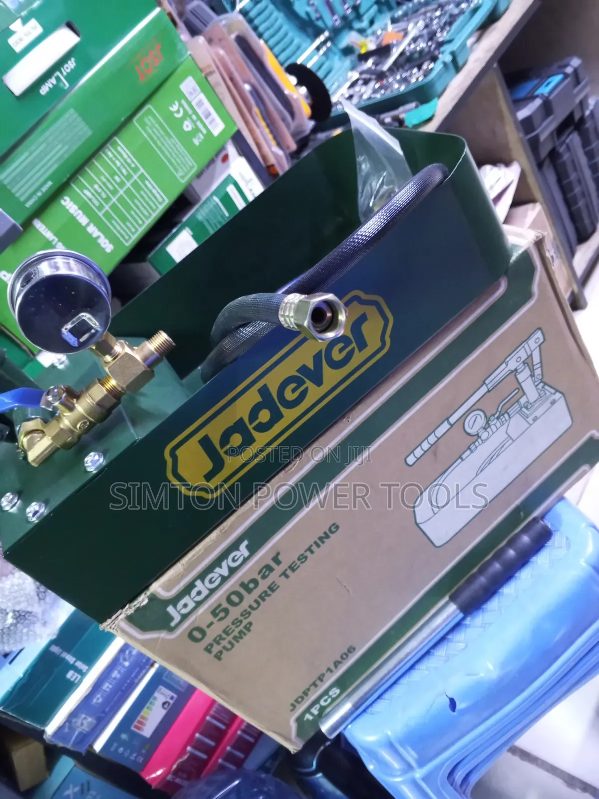 50bars Jadever Pressure Testing Pump