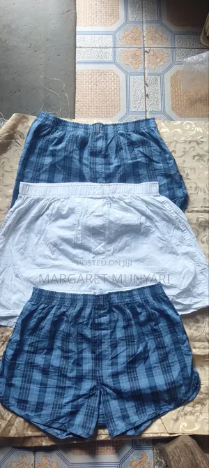 White and Coloured Button Boxers