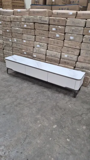 Modern Marble White Top Tv Stand