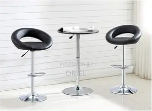 Barstools : Leather Swivel Adjustable Counter Stool