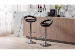 Barstools : Leather Swivel Adjustable Counter Stool