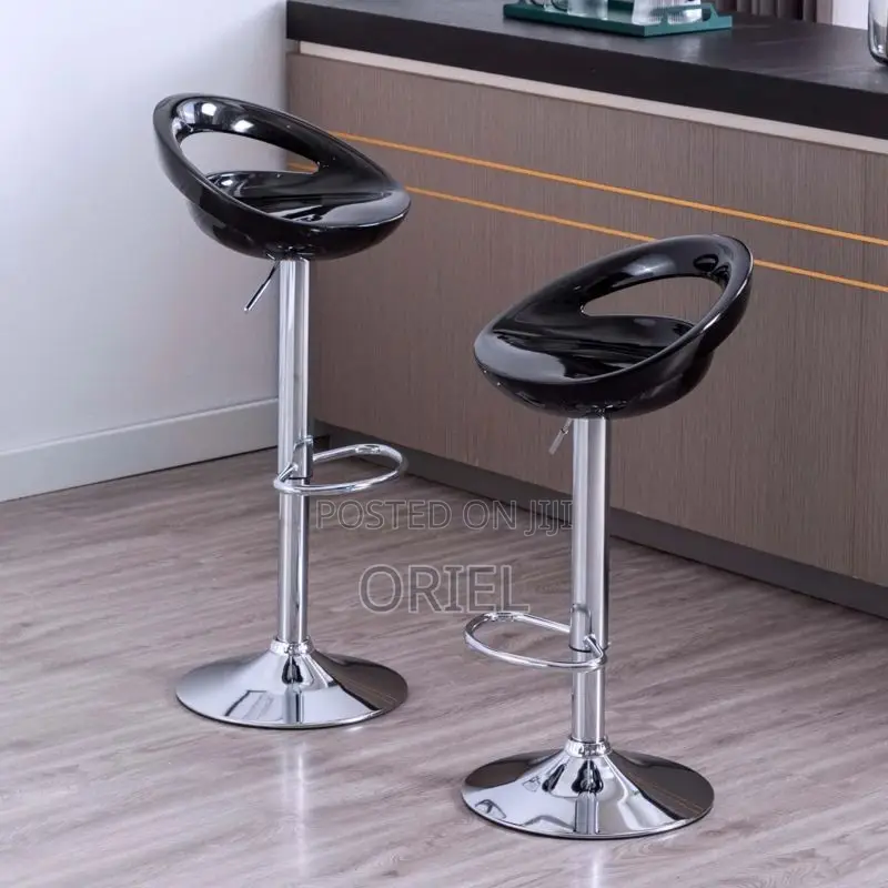Barstools : Leather Swivel Adjustable Counter Stool