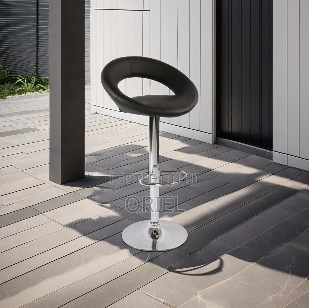 Barstools : Leather Swivel Adjustable Counter Stool