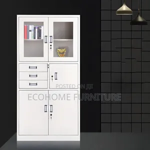 Steel Office Filling Cabinets With Drawer and Safe