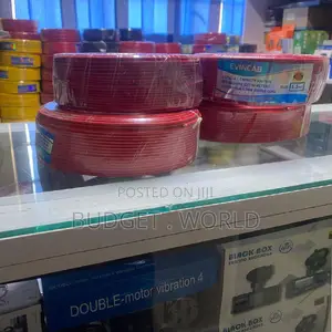 Single Core 1.5mm Electrical Wiring Cable 90m Roll – Red/Black/Yellow