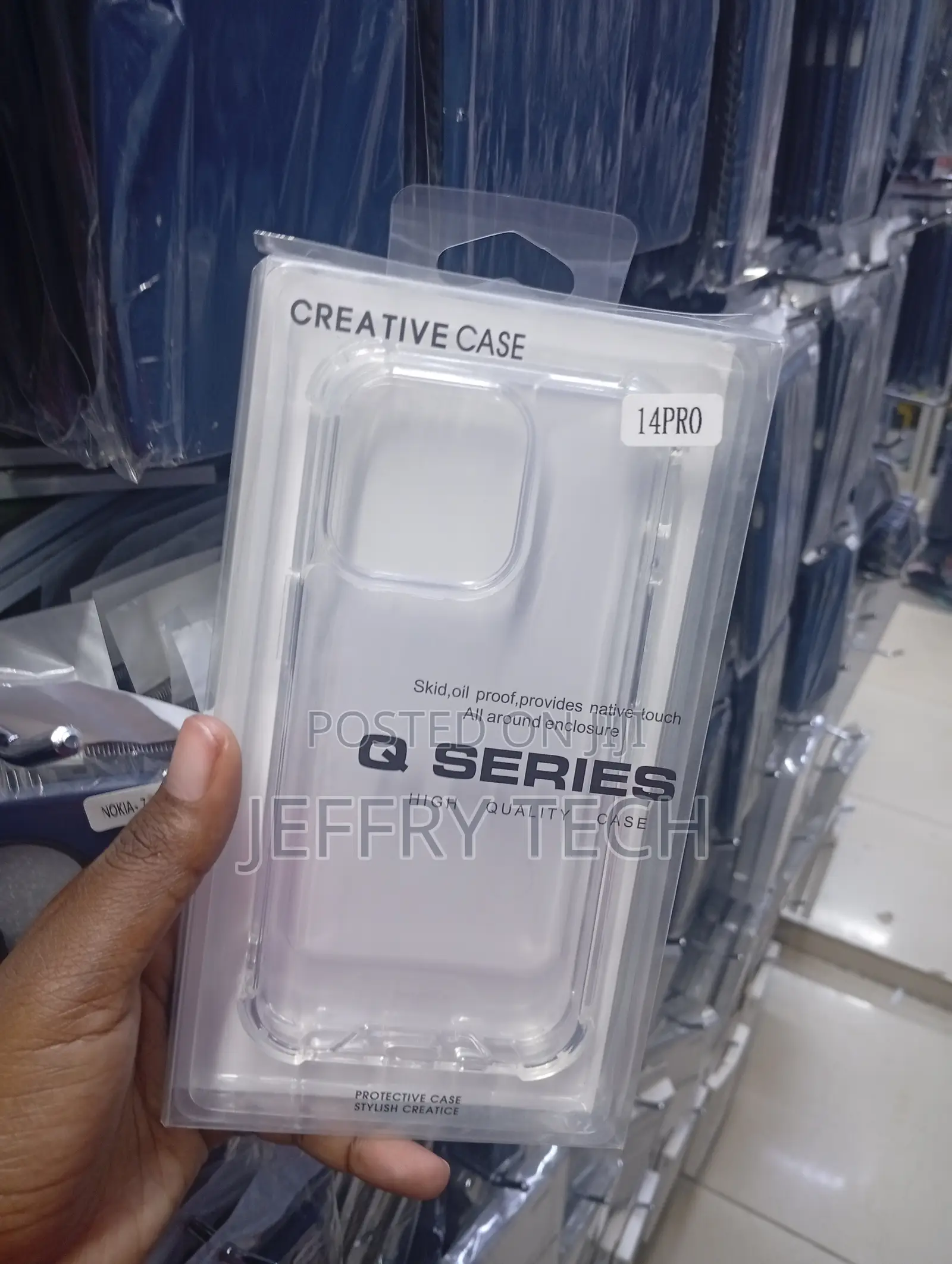 iPhone 14 Pro Premium Quality Transparent Cover