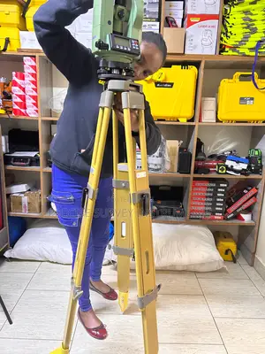 Premium Wooden Tripod for Construction Survey Tools