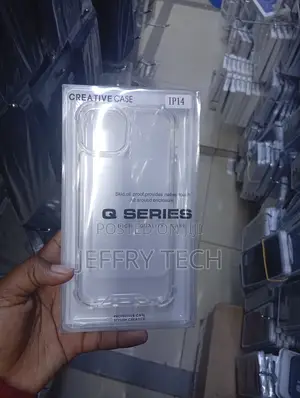iPhone 14 Case Transparent, Rigid Polycarbonate Shell.
