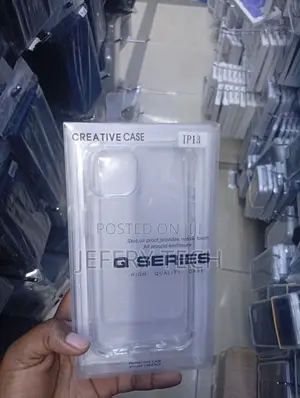 iPhone 13 Hard Tpu Protective Cover With Side Bumper Case