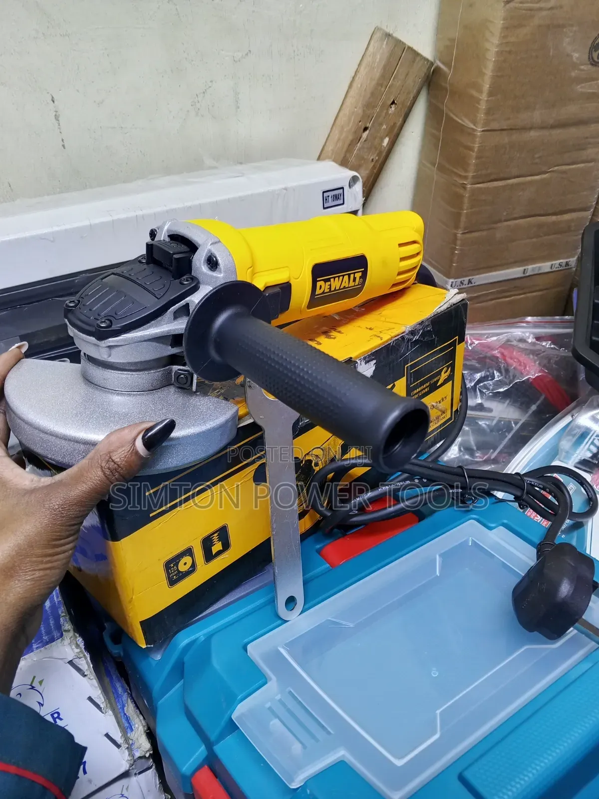Electric Dewalt Angle Grinder 4 Inch