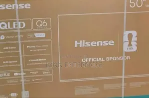 Hisense 50 Inches Qled Smart Tv Smart Frameless (Q6 Series