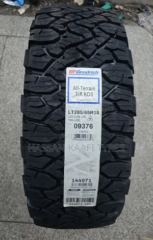 285/65r18 Bfgoodrich Tyre Ko2