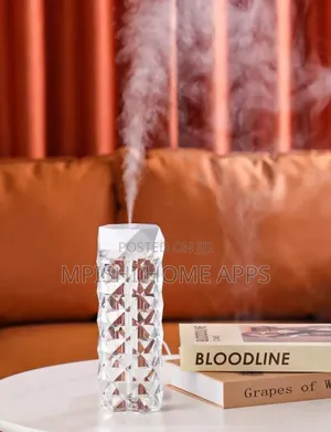 1l Crystal Lamp Humidifier With a 7-Color Led Light.