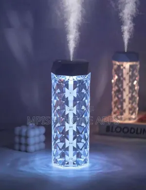 1l Crystal Lamp Humidifier With a 7-Color Led Light.