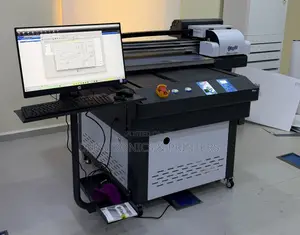 Yinghe 60cm X 90cm Uv Flatbed Printer With 3pcs Tx800 Heads
