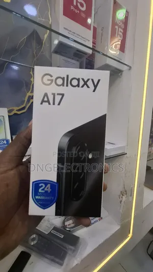 New Samsung Galaxy A17 128 GB Black