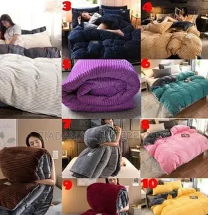 Velvet Duvet,Luxury Comfort – Tc Brand Velvet Duvet Set (6x7)