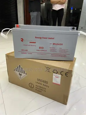 Renergy Lithium Battery 12v 200ah