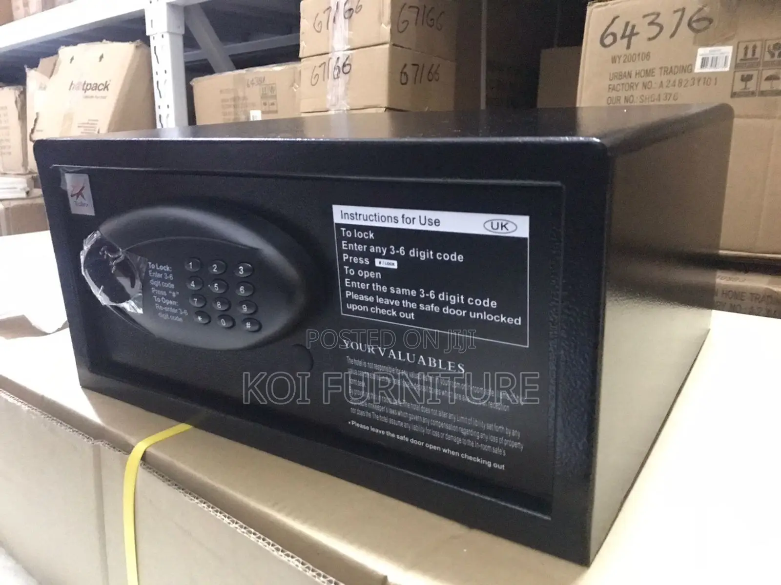 Office Safe : Trollex E2042t Electronic Digital Safe Box