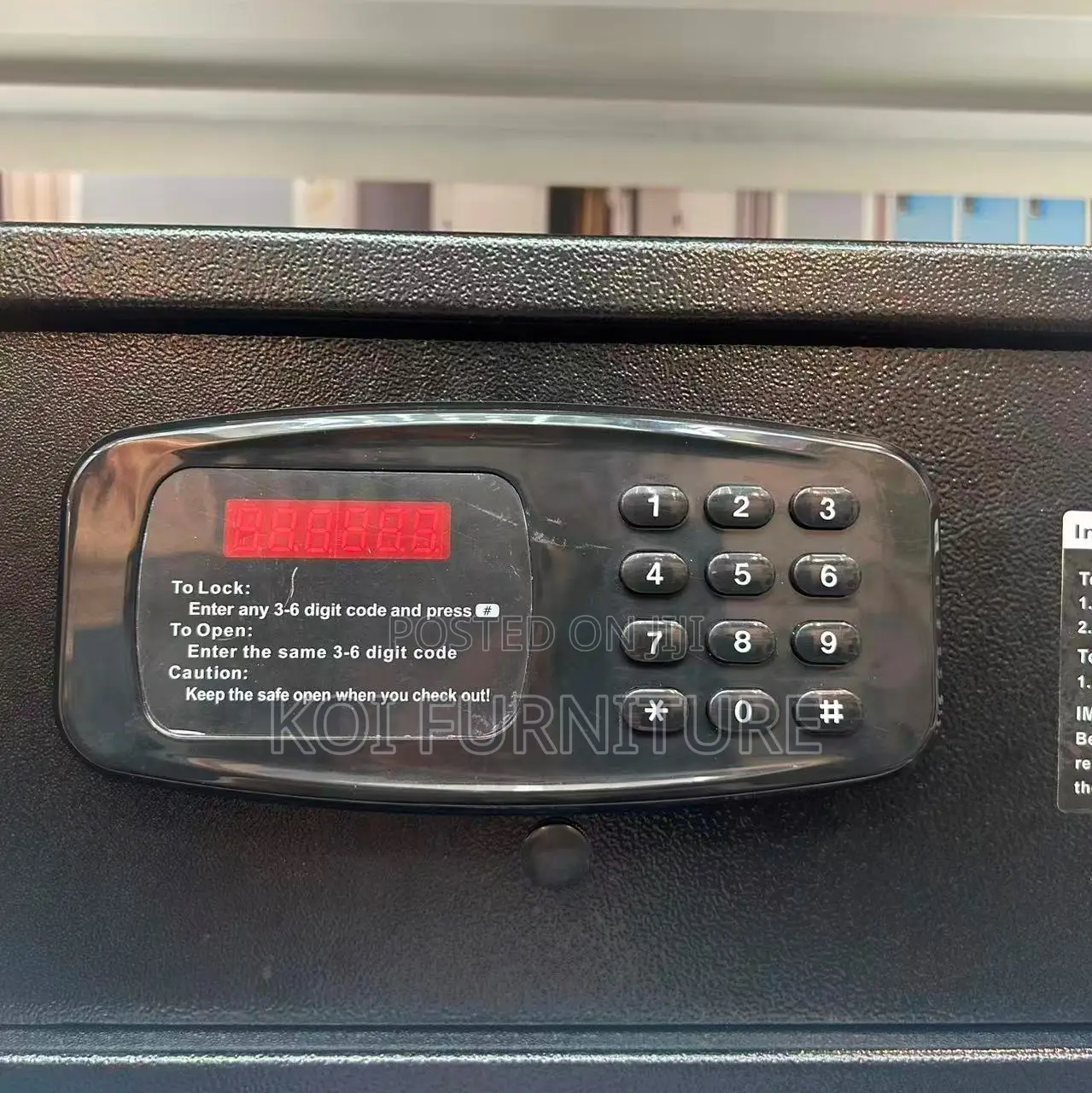 Office Safe : Trollex E2042t Electronic Digital Safe Box