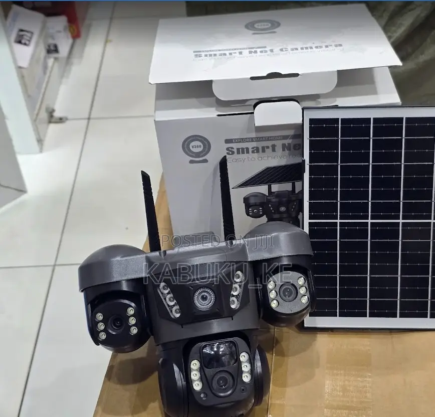 V380 Pro 4g Simcard Wireless Outdoor Solar CCTV Camera