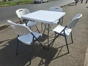 4 Seater Square Foldable Set