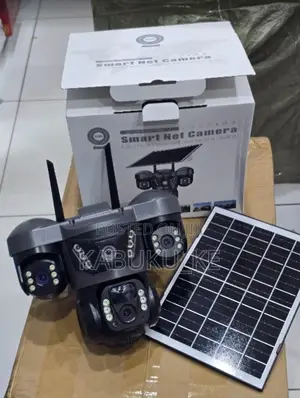 4g Smart Triple Lens PTZ Camera 4g for Remote Monitoring Without Wi-Fi