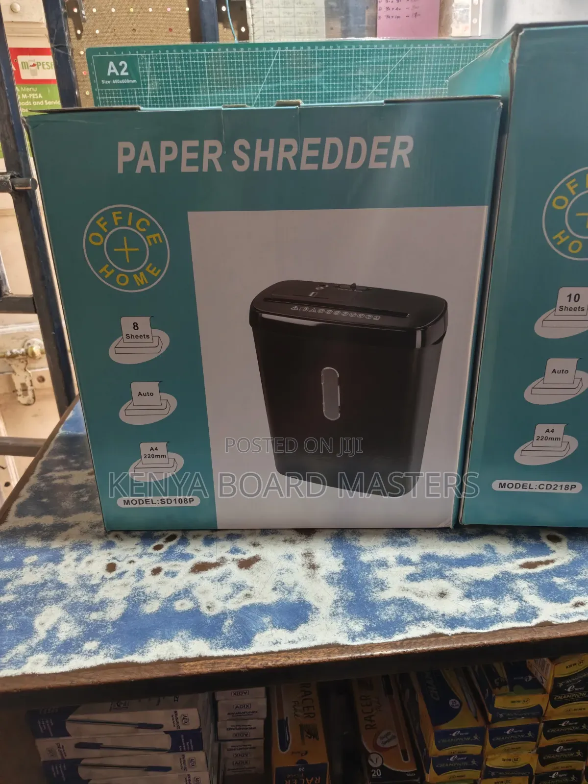 8 Sheet Shredder Machine, Across-Cut Shredder Machine