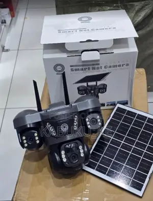 Triple Lens 4g Solar PTZ CCTV Camera Outdoor Camera With Audio