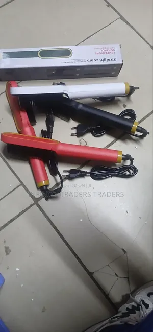 Electric Hair Straightener Comb Brush