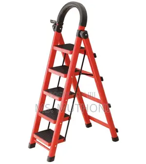Strong Load-Bearing Capacity 4 Steps Portable Foldable Ladder*