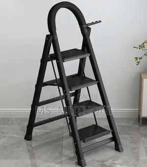 Strong Load-Bearing Capacity 4 Steps Portable Foldable Ladder*