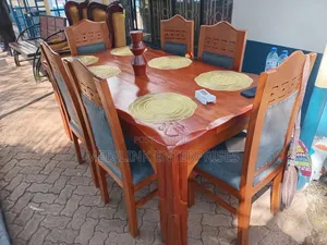 Metro Chairs Vanish 6 Seater Dinning Table Set